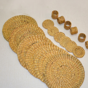 Water Hyacinth Dining Set