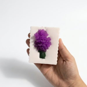 Lavender Embed Handmade Soap