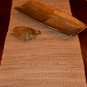 Water Hyacinth Table Runner Natural