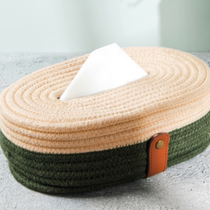 Green Fusion Cotton Tissue Box