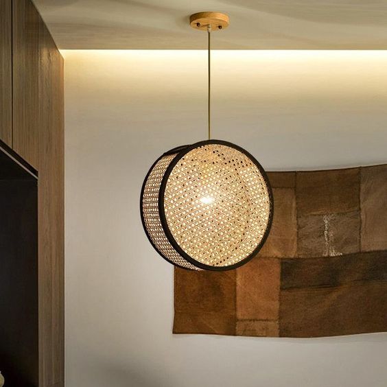 premium-handcrafted-rattan-drum-pendant-light-luxury-woven-cane-architectural-suspension-lamp
